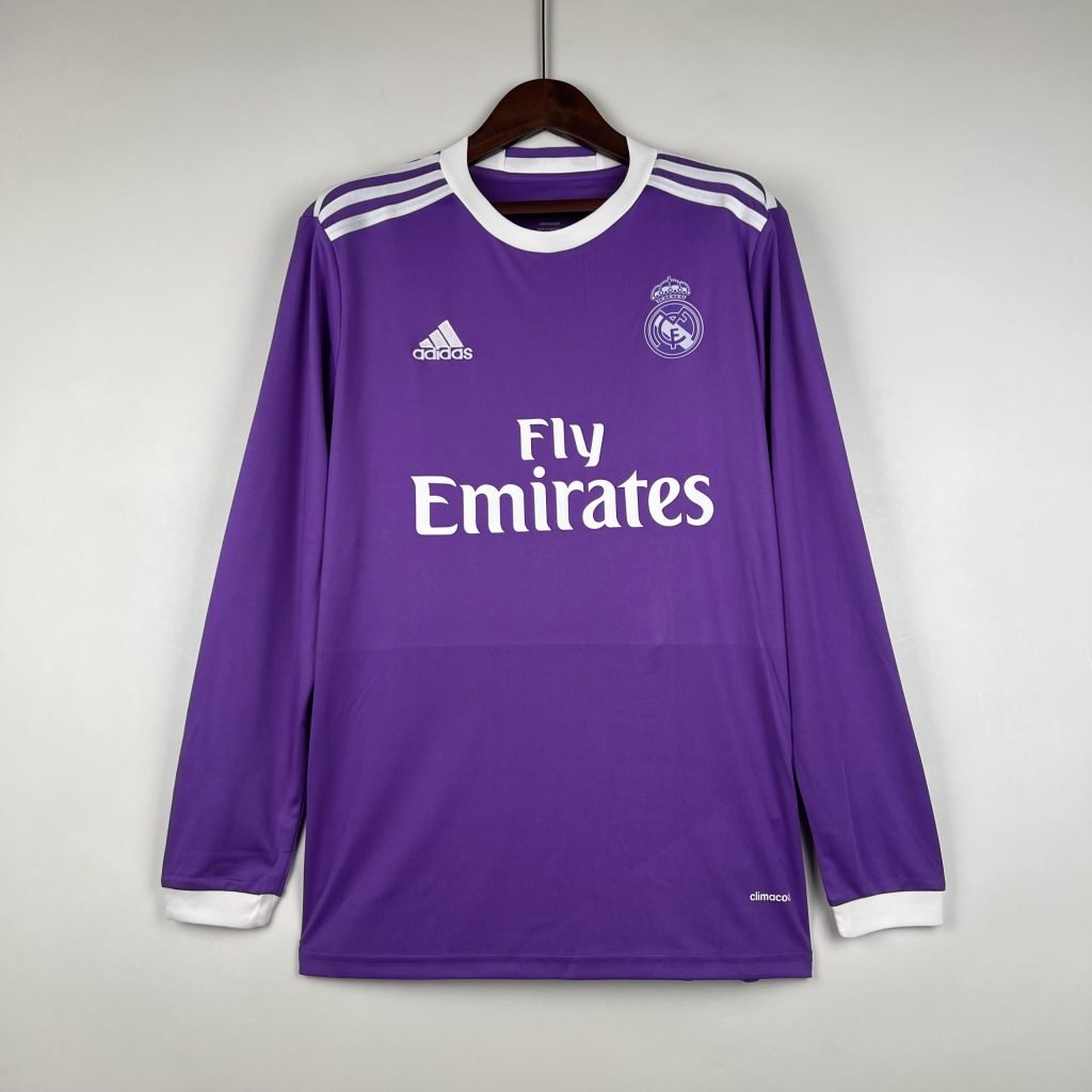Camiseta Real Madrid 16/17 2º equipación larga