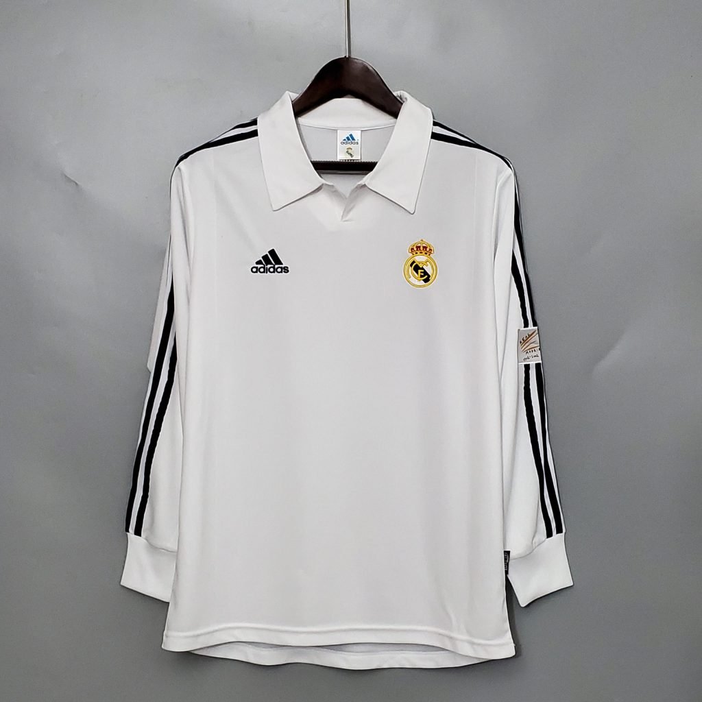 Camiseta Real Madrid 02/03 1º equipación larga