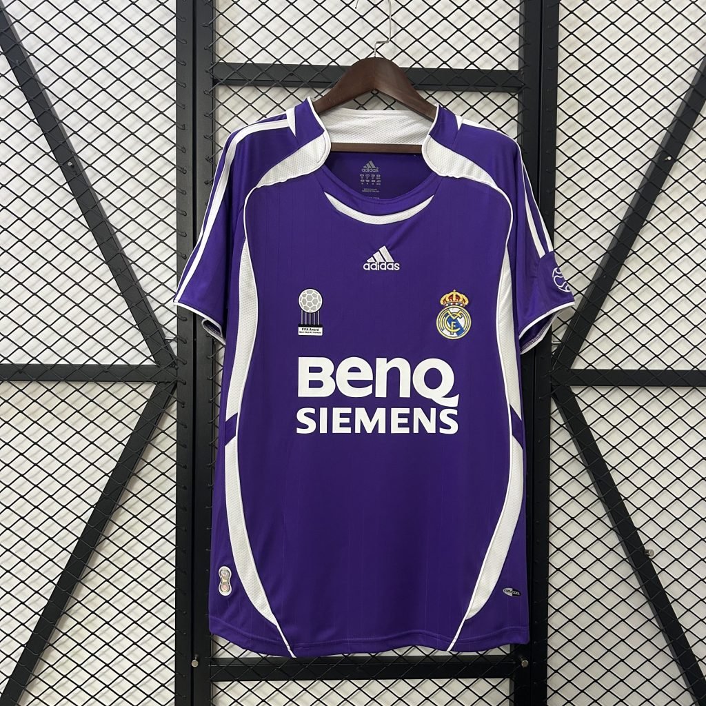 Camiseta Real Madrid 06/07 3º equipación