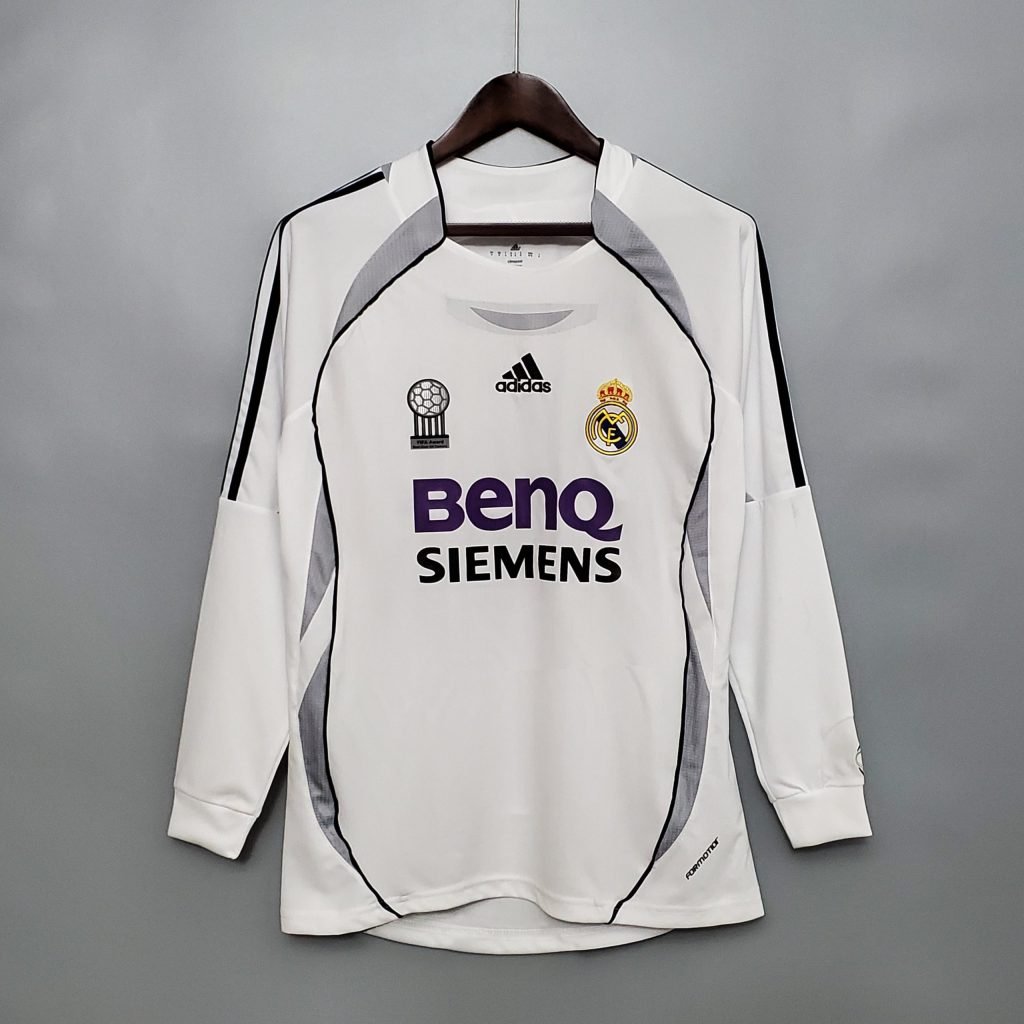 Camiseta Real Madrid 06/07 1º equipación larga