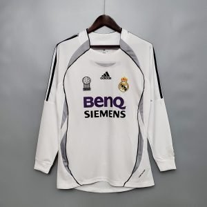 Camiseta Real Madrid 06/07 1º equipación larga