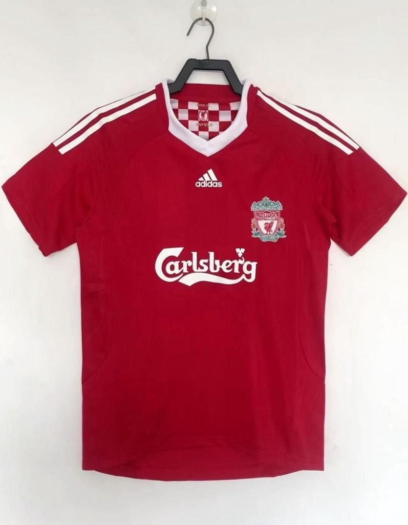 Camiseta Liverpool 08/09 1º equipación