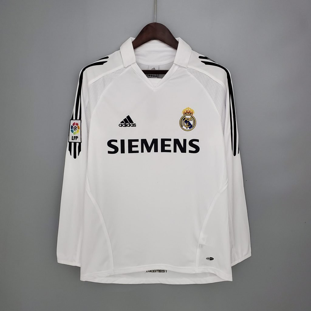 Camiseta Real Madrid 05/06 1º equipación larga