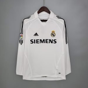 Camiseta Real Madrid 05/06 1º equipación larga