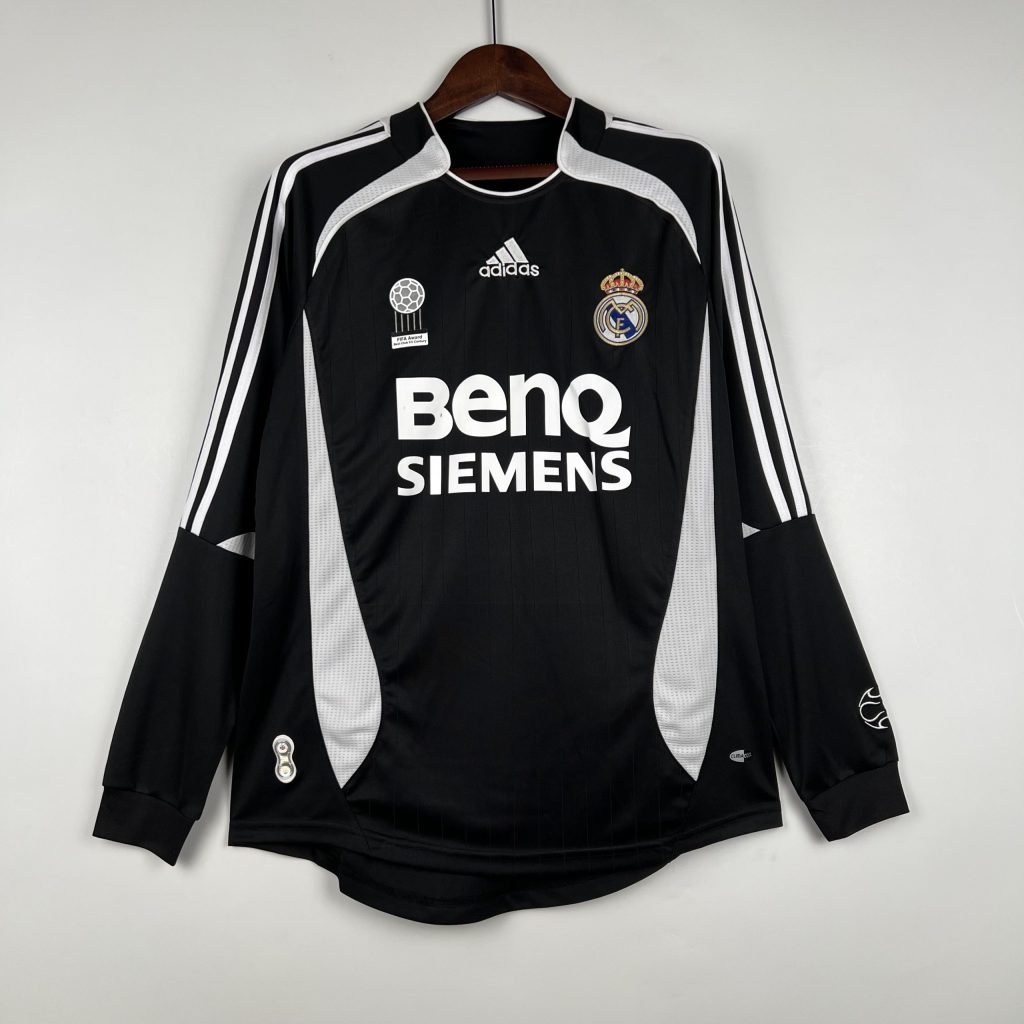 Camiseta Real Madrid 06/07 2º equipación larga