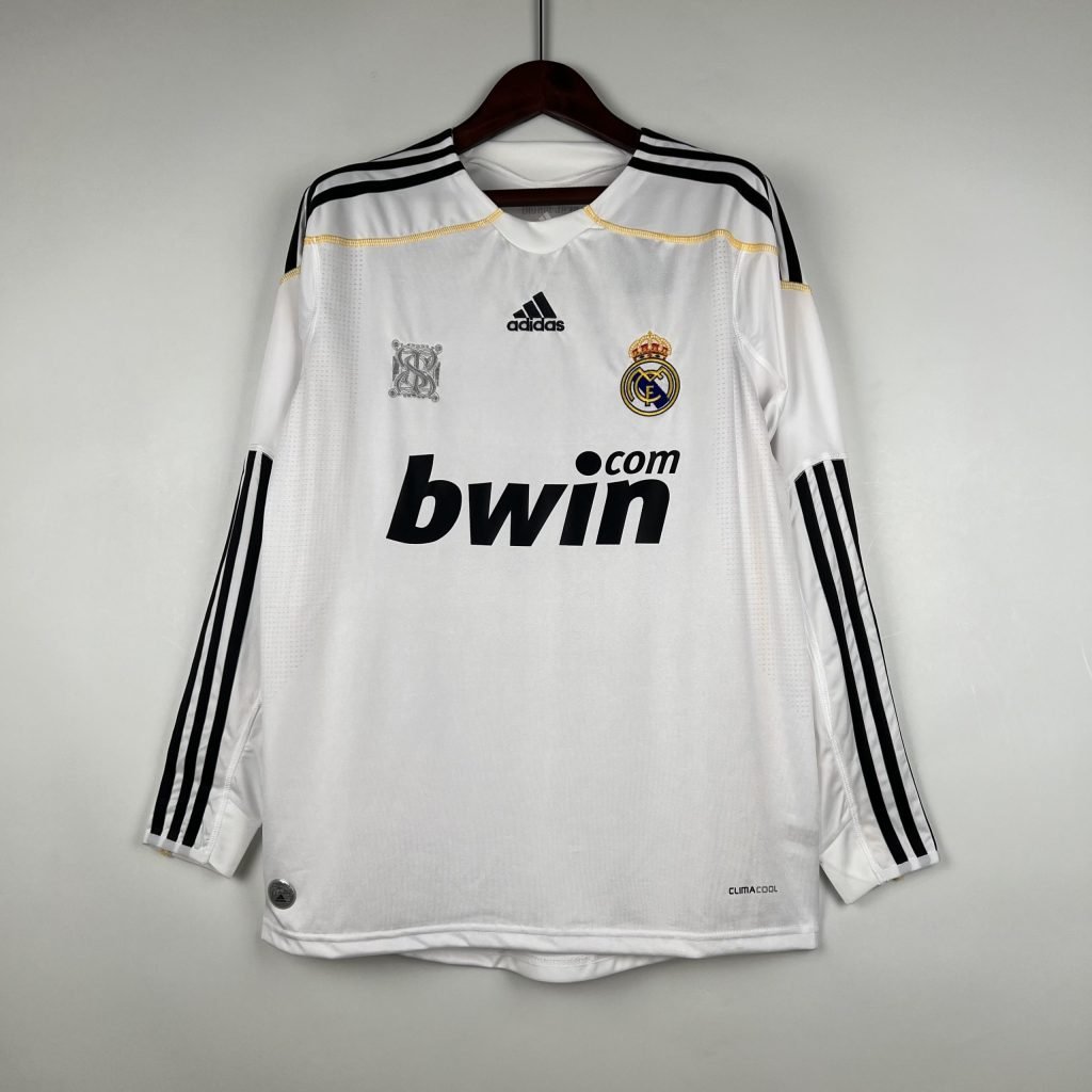 Camiseta Real Madrid 09/10 1º equipación larga