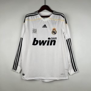 Camiseta Real Madrid 09/10 1º equipación larga