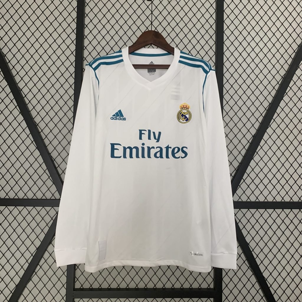 Camiseta Real Madrid 17/18 1º equipación larga