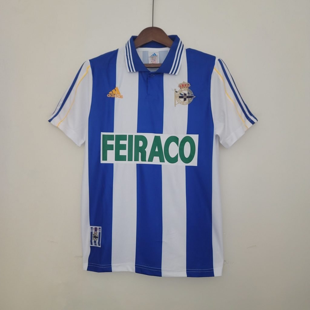 Camiseta Deportivo La Coruña 99/00 1º equipación