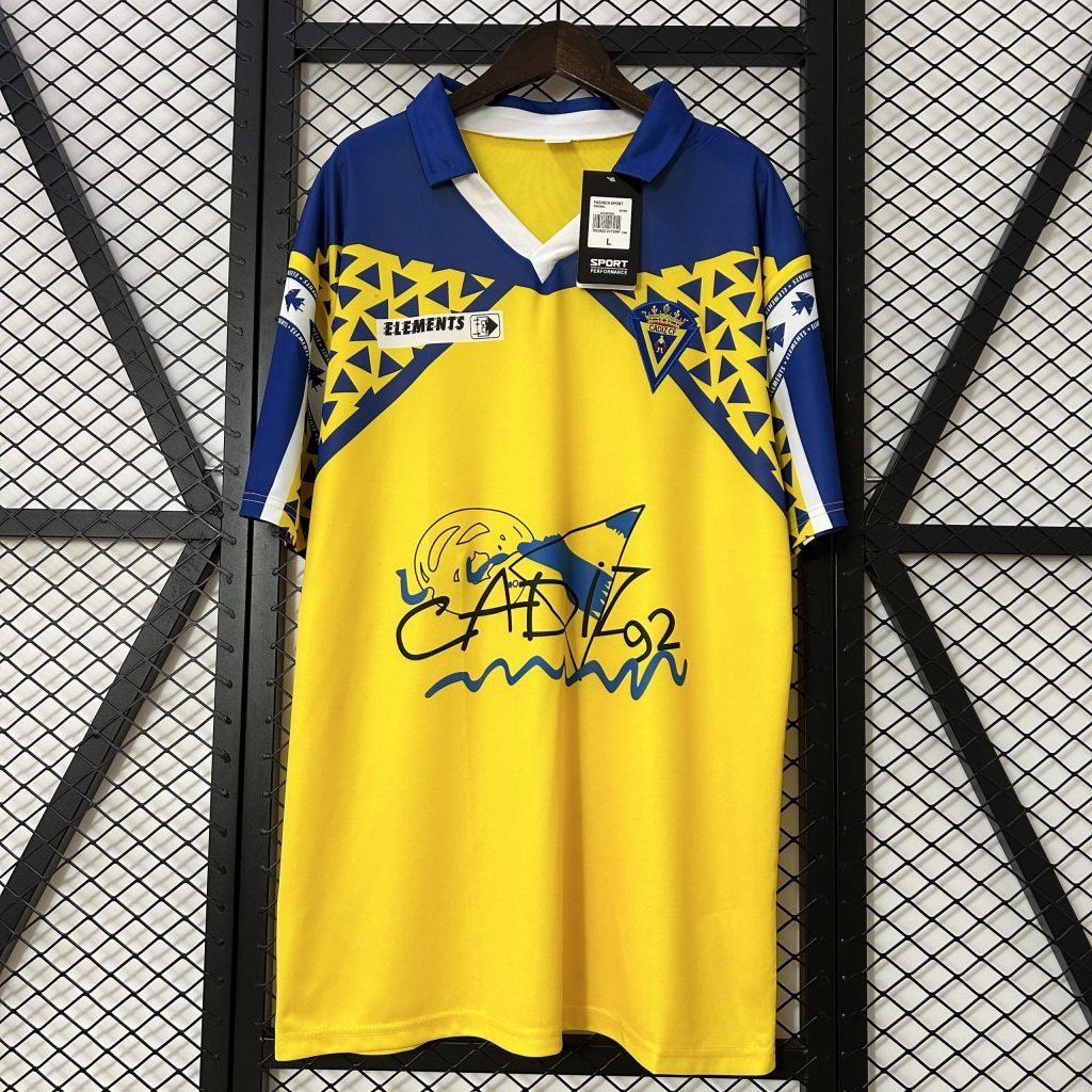Camiseta Cádiz 91/92 1º equipación