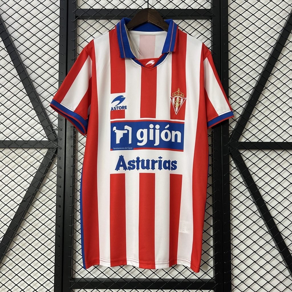 Camiseta Sporting de Guijón 01/02 1º equipación