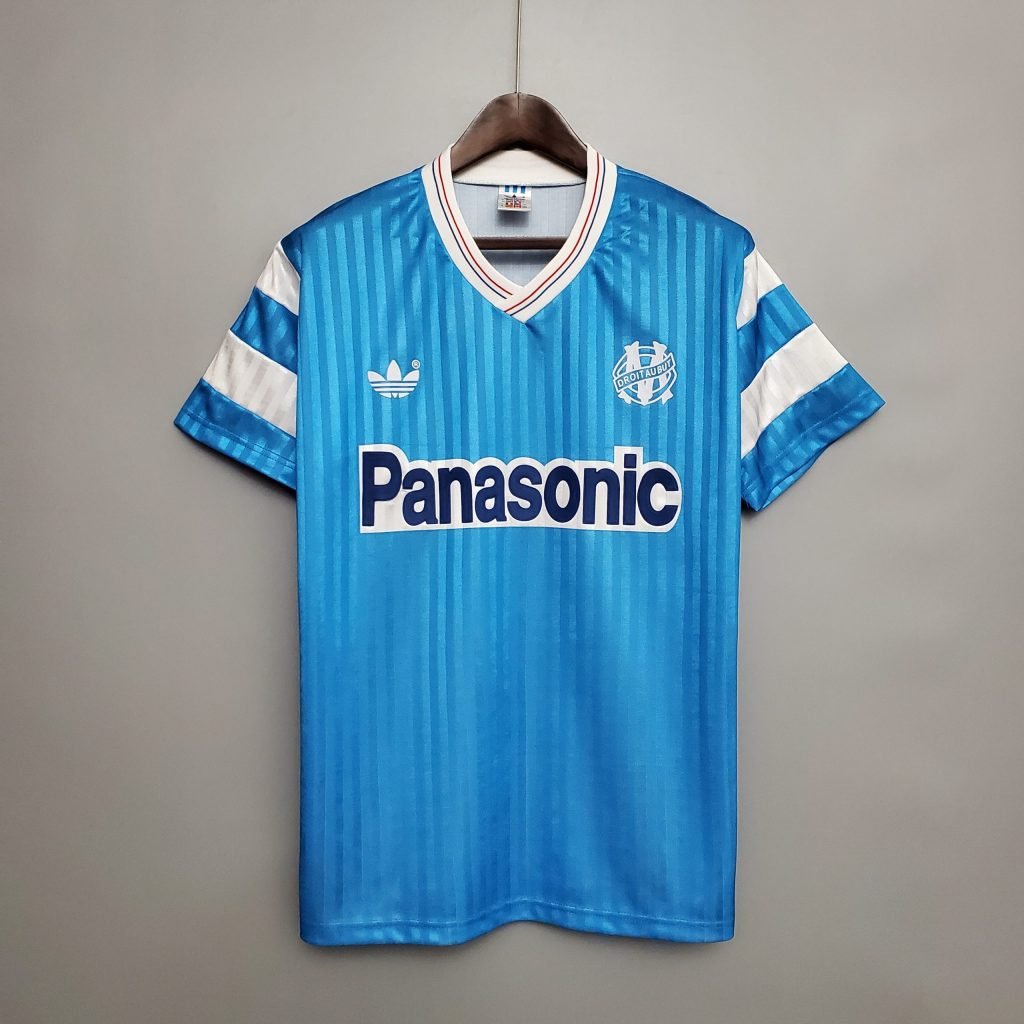 Camiseta Olympique Marsella 90/91 2º equipación
