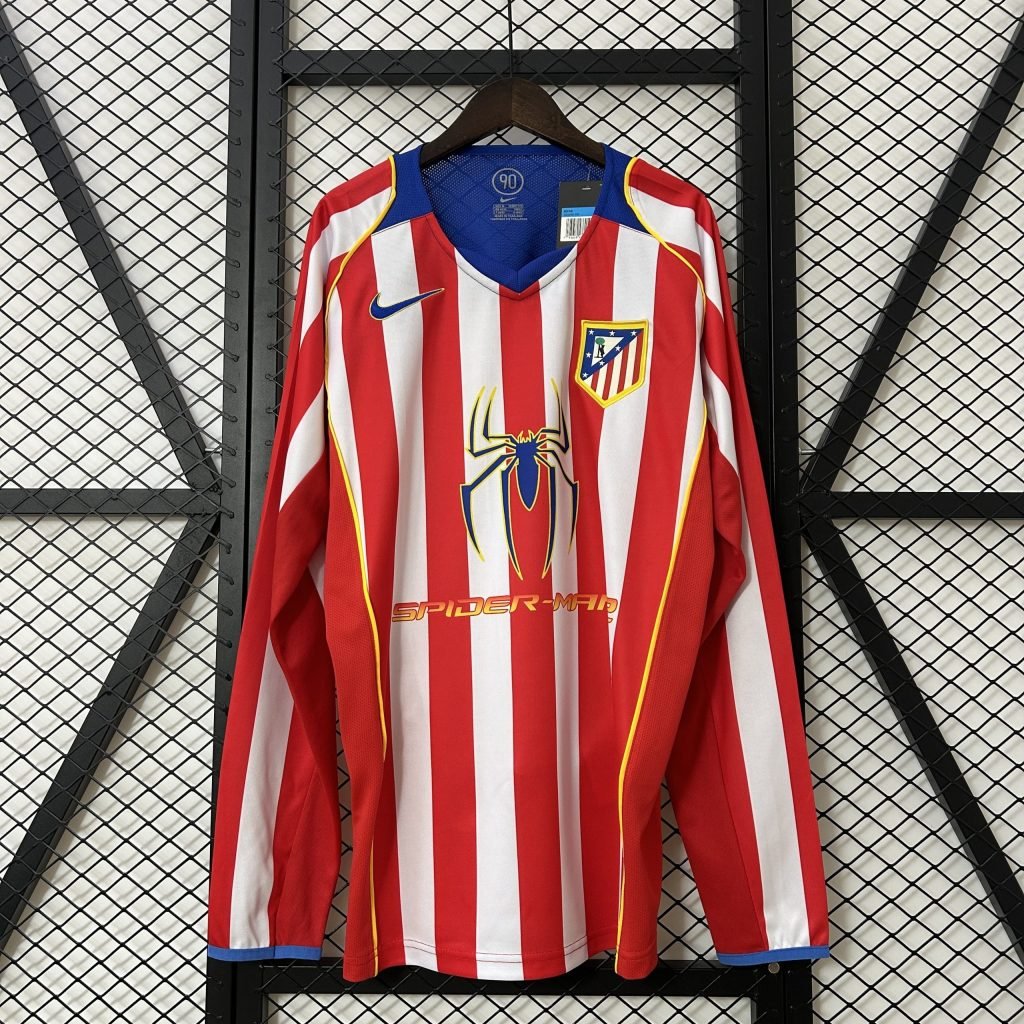 Camiseta Atletico de Madrid 04/05 1º equipación larga