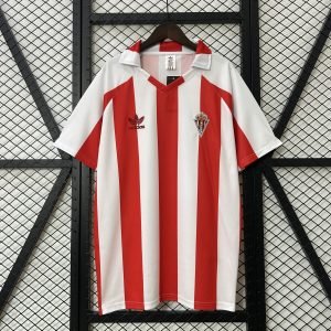 Camiseta Sporting de Guijón 86/87 1º equipación