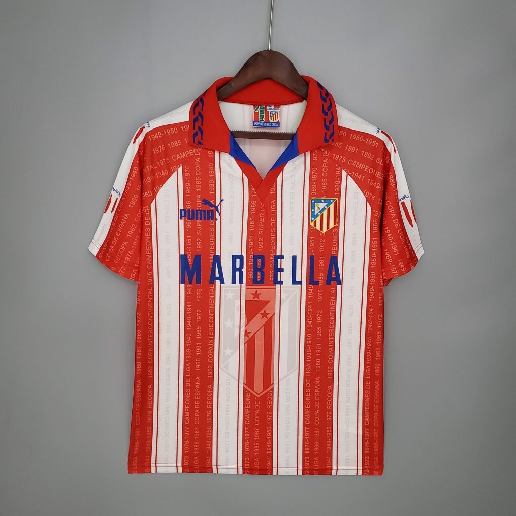 Camiseta Atletico de Madrid 95/96 1º equipación