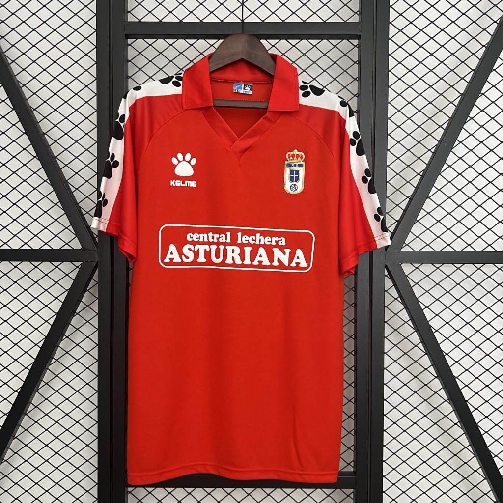 Camiseta Real Oviedo 90/91 2º equipación