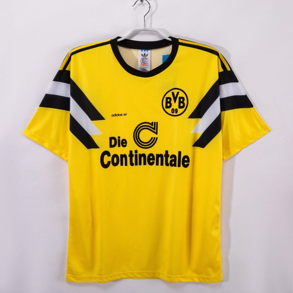 Camiseta Borussia Dortmund 89/90 1º equipación
