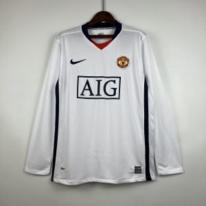 Camiseta Manchester United 08/09 2º equipación larga