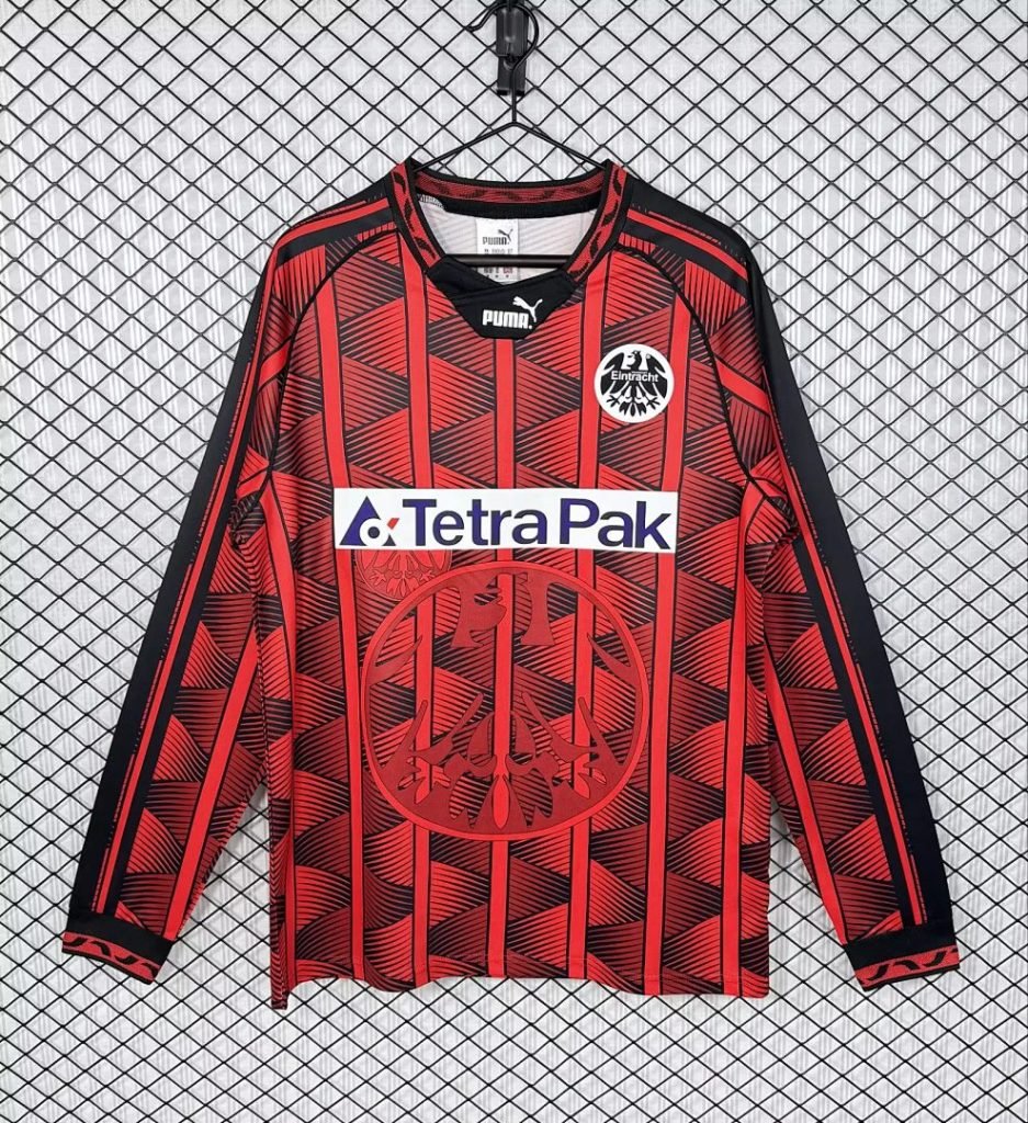 Camiseta Eintracht Frankfurt 95/96 1º equipación larga