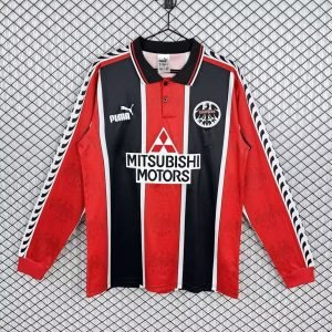 Camiseta Eintracht Frankfurt 96/97 1º equipación larga