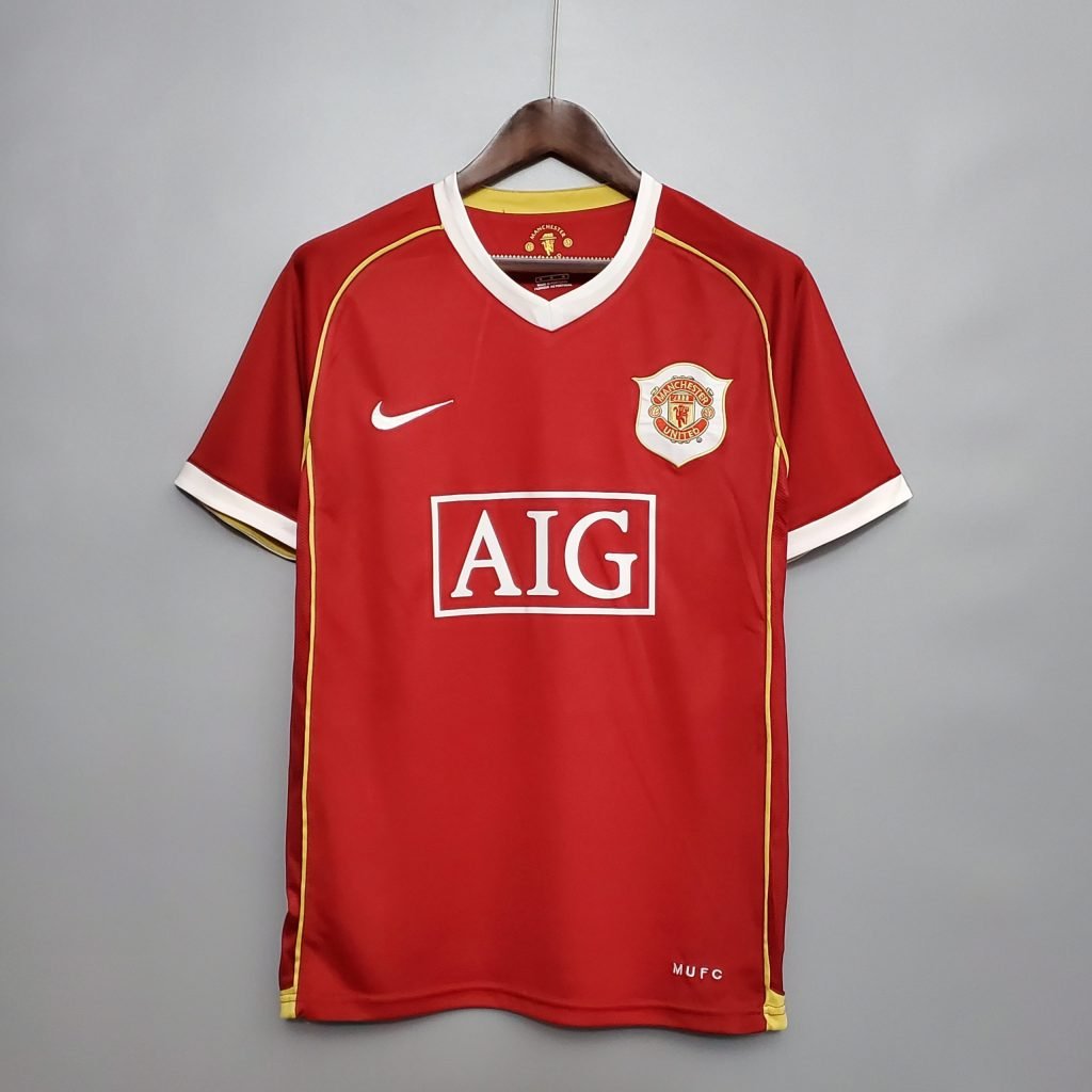 Camiseta Manchester United 06/07 1º equipación