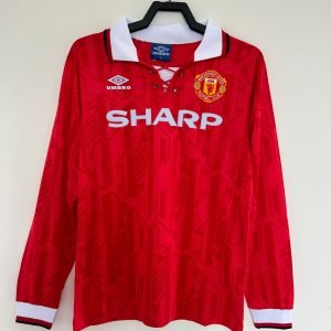 Camiseta Manchester United 93/94 1º equipación larga
