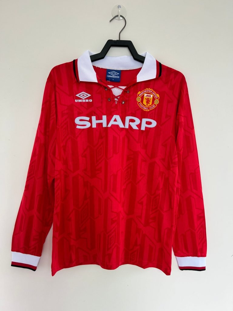 Camiseta Manchester United 93/94 1º equipación larga