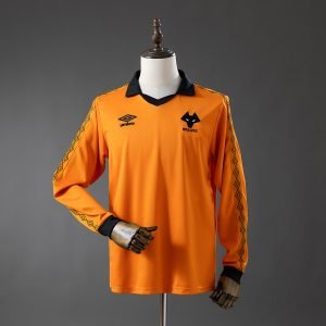 Camiseta Wolves 80/81 1º equipación larga