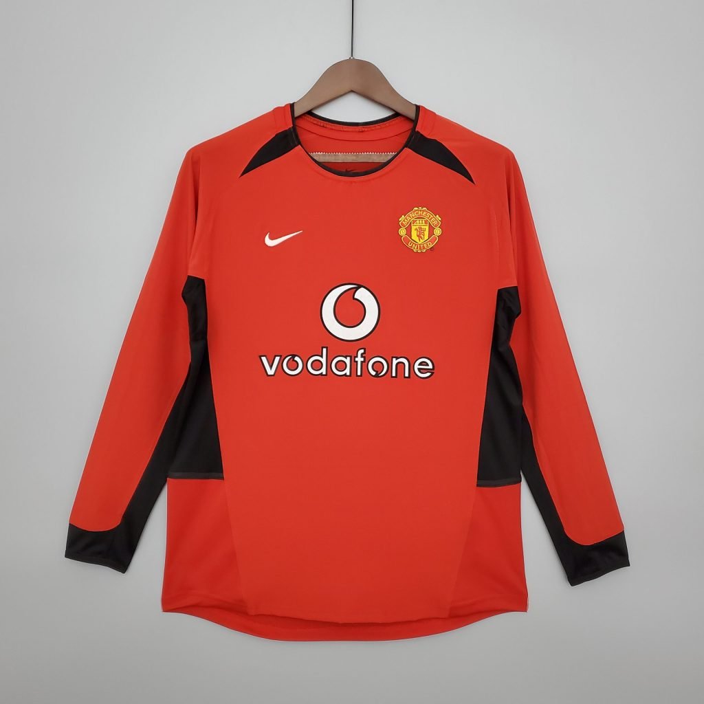 Camiseta Manchester United 03/04 1º equipación larga