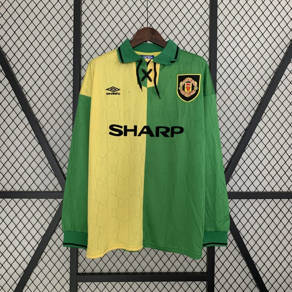 Camiseta Manchester United 93/94 2º equipación larga