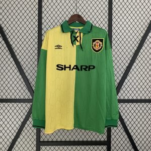 Camiseta Manchester United 93/94 2º equipación larga