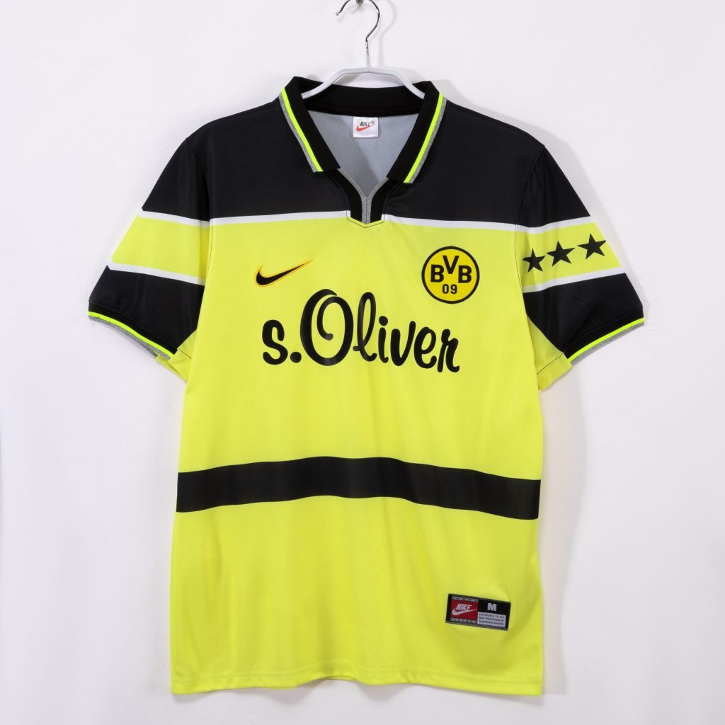 Camiseta Borussia Dortmund 97/98 1º equipación