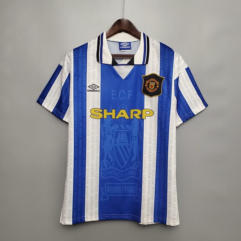 Camiseta Manchester United 95/96 2º equipación