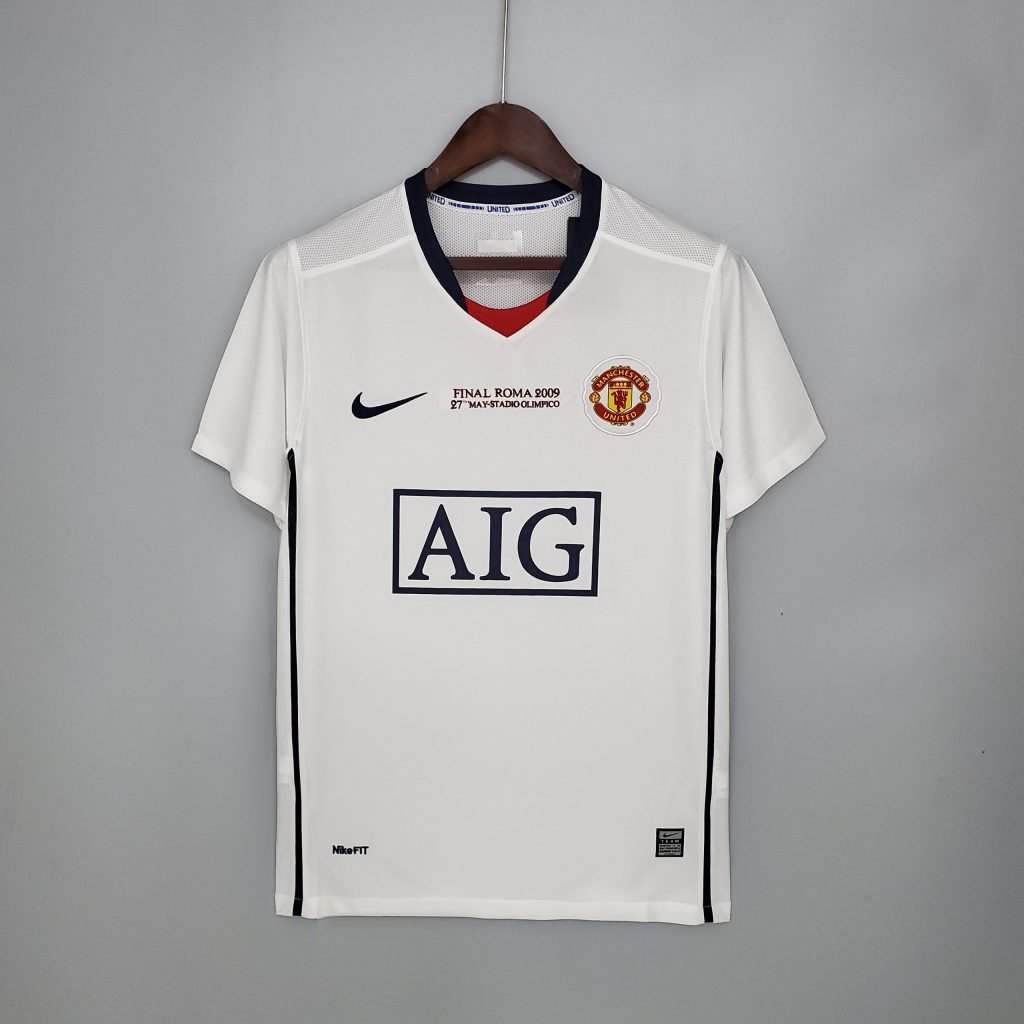 Camiseta Manchester United 08/09 2º equipación final