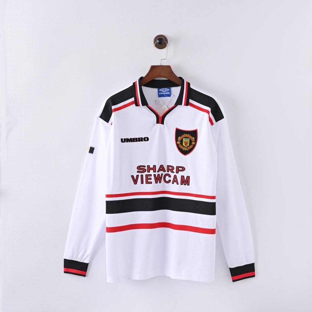 Camiseta Manchester United 96/97 2º equipación larga