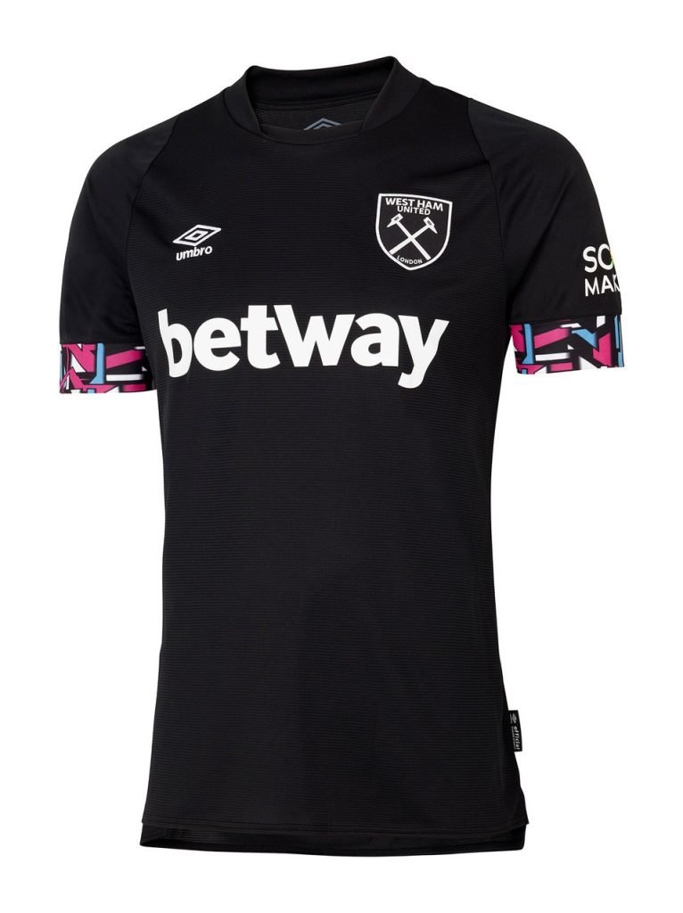 Camiseta West Ham 22/23 2º equipación