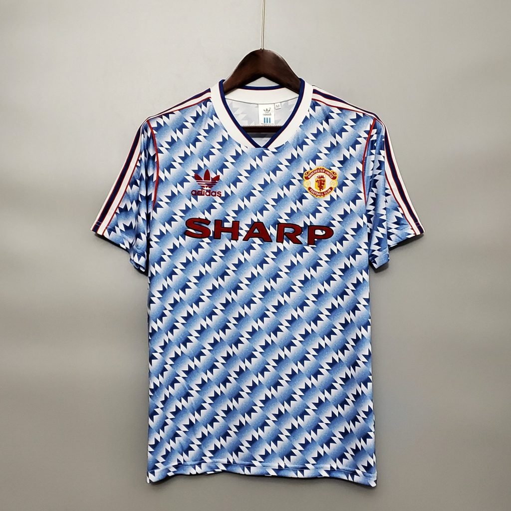 Camiseta Manchester United 91/92 2º equipación