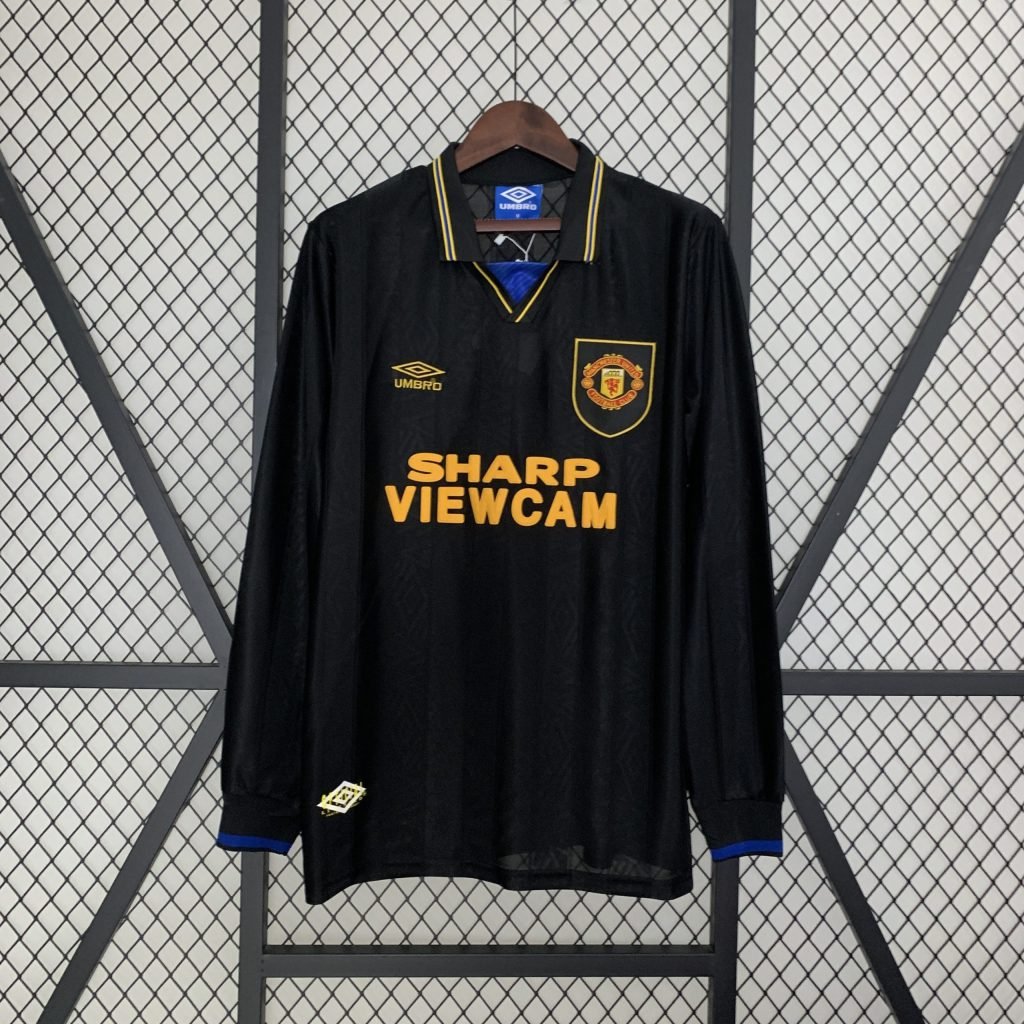 Camiseta Manchester United 94/95 2º equipación larga