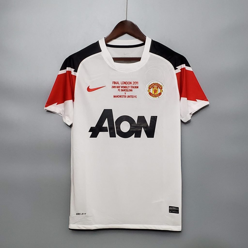 Camiseta Manchester United 10/11 2º equipación final