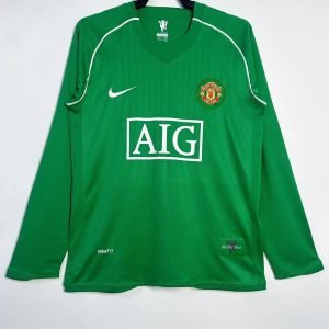 Camiseta Manchester United 07/08 portero larga