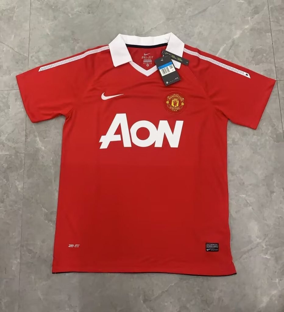 Camiseta Manchester United 10/11 1º equipación