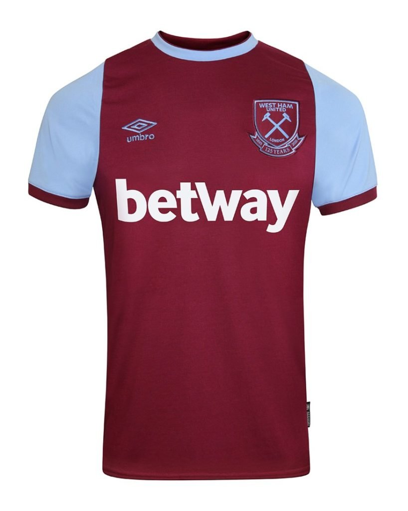 Camiseta West Ham 20/21 1º equipación