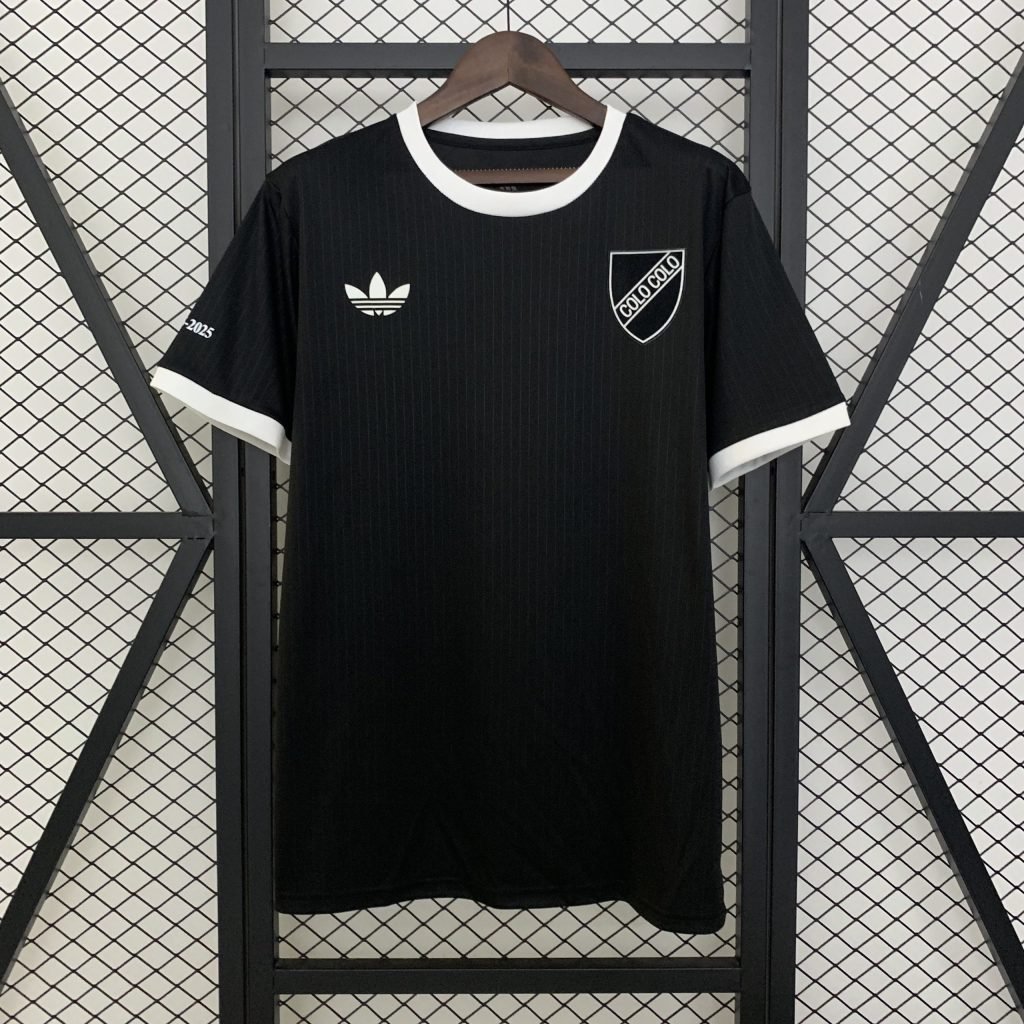 Camiseta Colo Colo 25/26 100th aniversario negra