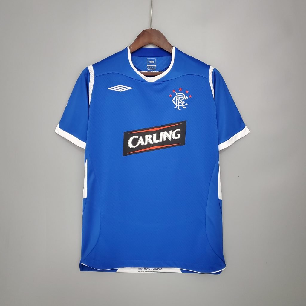 Camiseta Rangers 08/09 1º equipación
