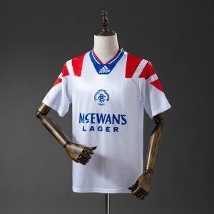 Camiseta Rangers 92/93 2º equipación