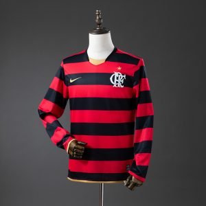 Camiseta Flamengo 08/09 1º equipación larga