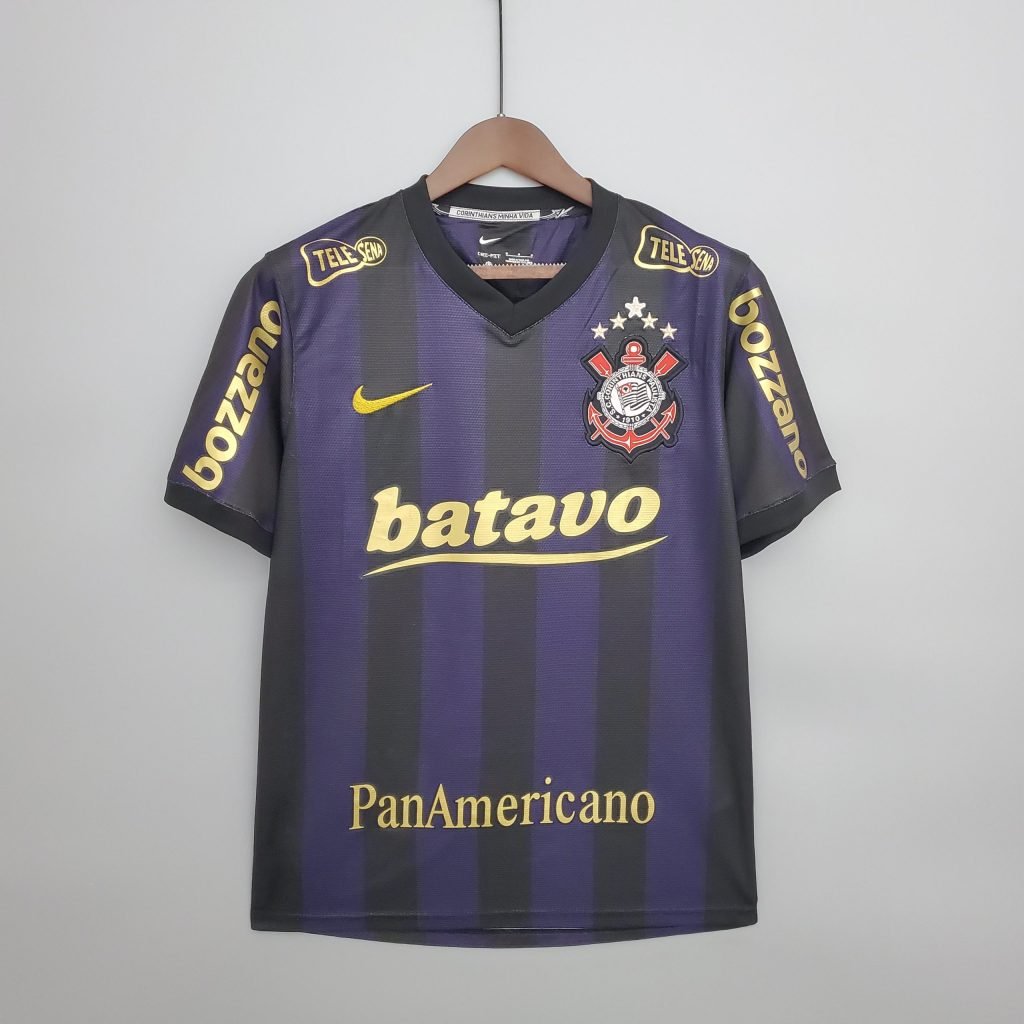 Camiseta Corinthians 08/09 2º equipación