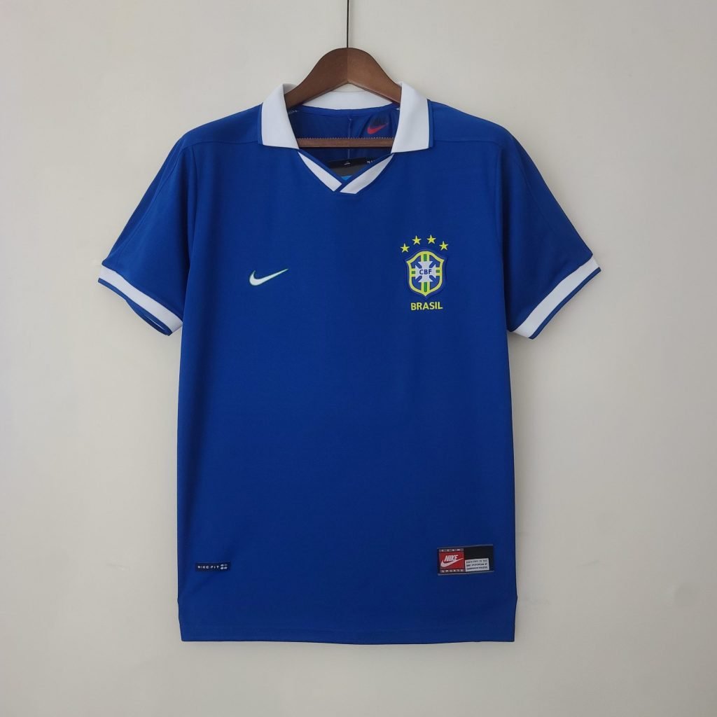Camiseta Brasil 1997 2º equipación