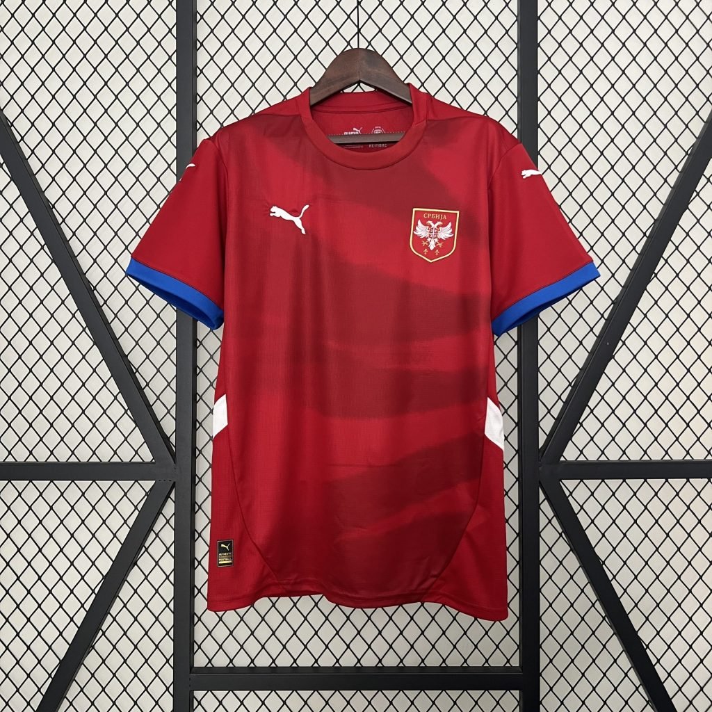 Camiseta Serbia 2024 2º equipación