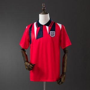 Camiseta Inglaterra 1992 2º equipación